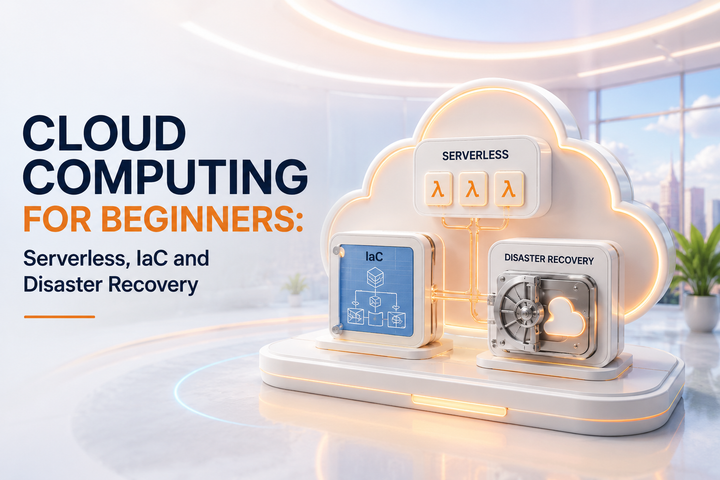 Cloud computing basics with serverless IaC and disaster recovery