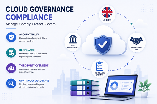 Cloud governance compliance with UK GDPR and FCA