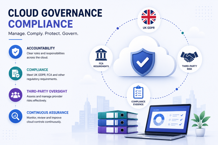 Cloud governance compliance with UK GDPR and FCA