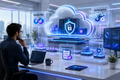Automated DevSecOps securing cloud infrastructure and maintaining compliance.