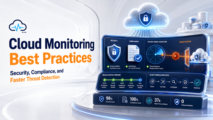 Cloud security monitoring best practices