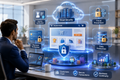E-commerce cloud security protecting identities, payments, customer data, and transactions.