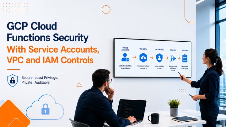 GCP Cloud Functions security with VPC and IAM controls