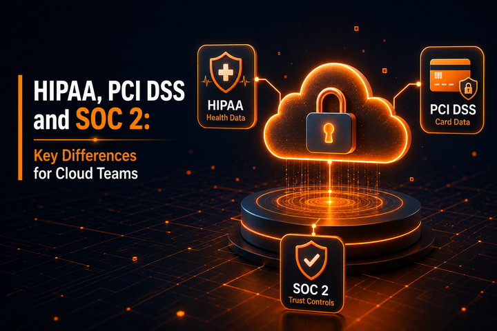 HIPAA PCI DSS and SOC 2 cloud compliance