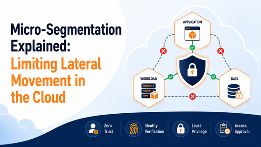 Micro-segmentation for limiting lateral movement in the cloud