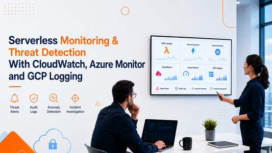 Serverless monitoring and threat detection dashboard