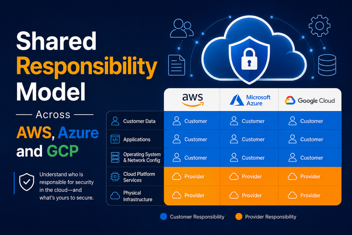 Shared Responsibility Model: AWS, Azure & GCP Guide