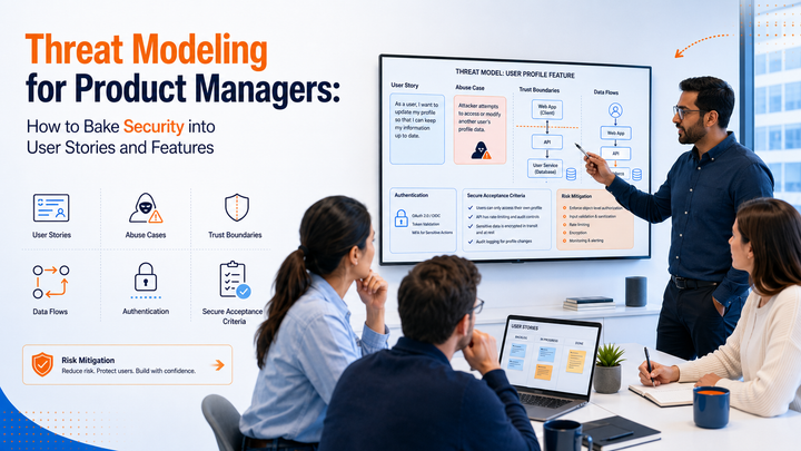 Threat modeling for product managers