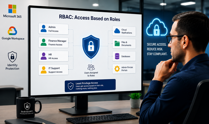 RBAC access control for cloud applications